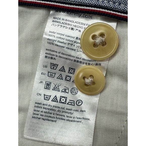 Tommy Hilfiger Mens 38 Tan All Over Surfboard Print Casual‎ Shorts (C6) - Picture 5 of 8